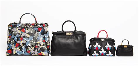 fendi peekaboo flower|fendi peekaboo size comparison.